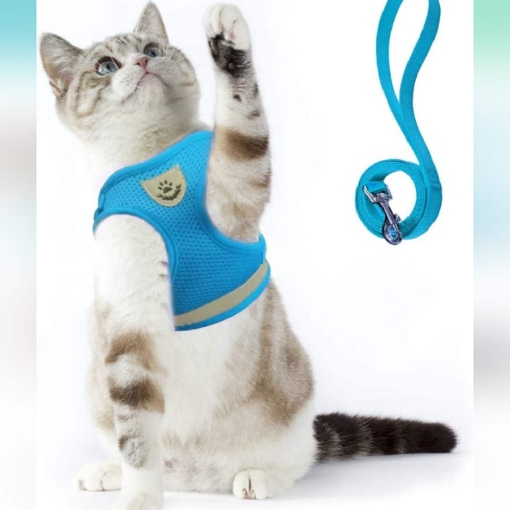 NWOT Supet Cat Harness and Leash Set for Walking Cat and Small Dog Harness new